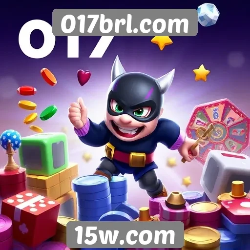 Variedade de jogos disponíveis no 017brl.com